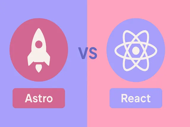 Astro درمقابل Next.js 